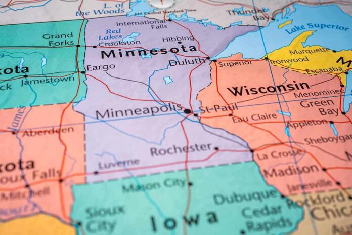 1884285346 featured image Map highlighting Minnesota, North Dakota, South Dakota, Wisconsin.