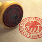 Fed SHAKE-UP: Trump’s PICK to Slash Rates Federal Reserve stamp and wooden stamp on paper