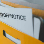 30,000 Jobs Axed: MAJOR MAIL CARRIER Overhaul Layoff notice in a yellow box.