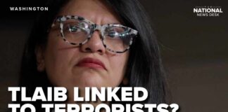 Is Rashida Tlaib linked to terrorists