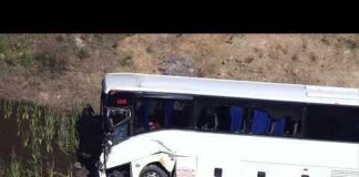 5 killed, 34 injured in Virginia bus crash