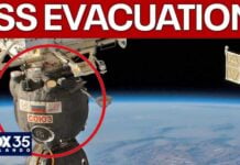 ISS astronauts told to evacuate over air leak