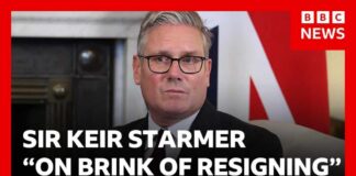 Sir Keir Starmer said to be on brink of resignation | BBC News