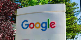 Your Phone Is Rewiring Your Brain Google and YouTube sign with trees in background.