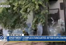 Wall-Blowing Electrical Blast Nearly Hits Tacoma Firefighters VIDEO: Explosion rocks Tacoma apartment complex, residents evacuated and displaced