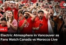 Canada’s World Cup Fever Takes Over Vancouver LIVE: Canada vs Morocco World Cup Fans Pack Vancouver for Round of 16 Clash | DWS News | AD14