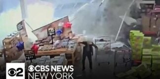 Caught On Camera: Ceiling Drops, Chaos Follows Video shows BJ's Wholesale Club roof collapse in N.J. amid storms | Team coverage