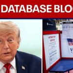 Trump Pushes Nationwide Voter Purge Judge blocks Trump admin's federal voter-screening database