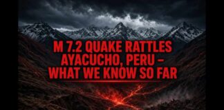 M 7.2 Quake Rattles Ayacucho, Peru – What We Know So Far