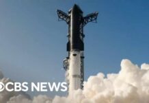 SpaceX launches 13th flight test of Starship rocket
