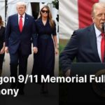 FULL CEREMONY: President Trump Leads Pentagon 9/11 Memorial Ceremony | AC1E