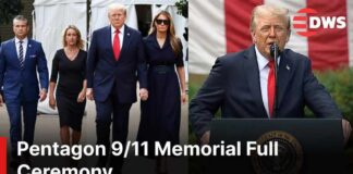 Not Ground Zero: Trump’s 9/11 Anniversary at Pentagon FULL CEREMONY: President Trump Leads Pentagon 9/11 Memorial Ceremony | AC1E