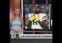 Prosecutors Cite Video Evidence Josh Jacobs charged with two misdemeanors resulting from May arrest