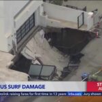 Beachfront Panic: Massive Sinkhole Opens Driveway collapses at Malibu home amid coastal erosion issues
