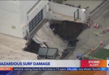 Beachfront Panic: Massive Sinkhole Opens Driveway collapses at Malibu home amid coastal erosion issues