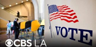 California democrats rally against Prop 39, the state's proposed voter ID law