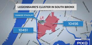 South Bronx Outbreak Under Investigation Yankee Stadium listed in Bronx Legionnaires cluster