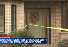 Mother charged in 2-year-old boy's death in Frankfort home, police say