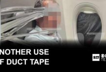 Passengers use duct tape to restrain man on American flight from DFW