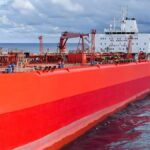 Red Sea Showdown: Tankers In The Crosshairs Red oil tanker ship at sea