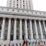 An Income Leads to Guilty Plea United States courthouse with grand neoclassical columns