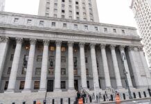 An Income Leads to Guilty Plea United States courthouse with grand neoclassical columns