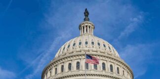 Old Lawsuits Raise New Campaign Questions United States Capitol dome with American flag